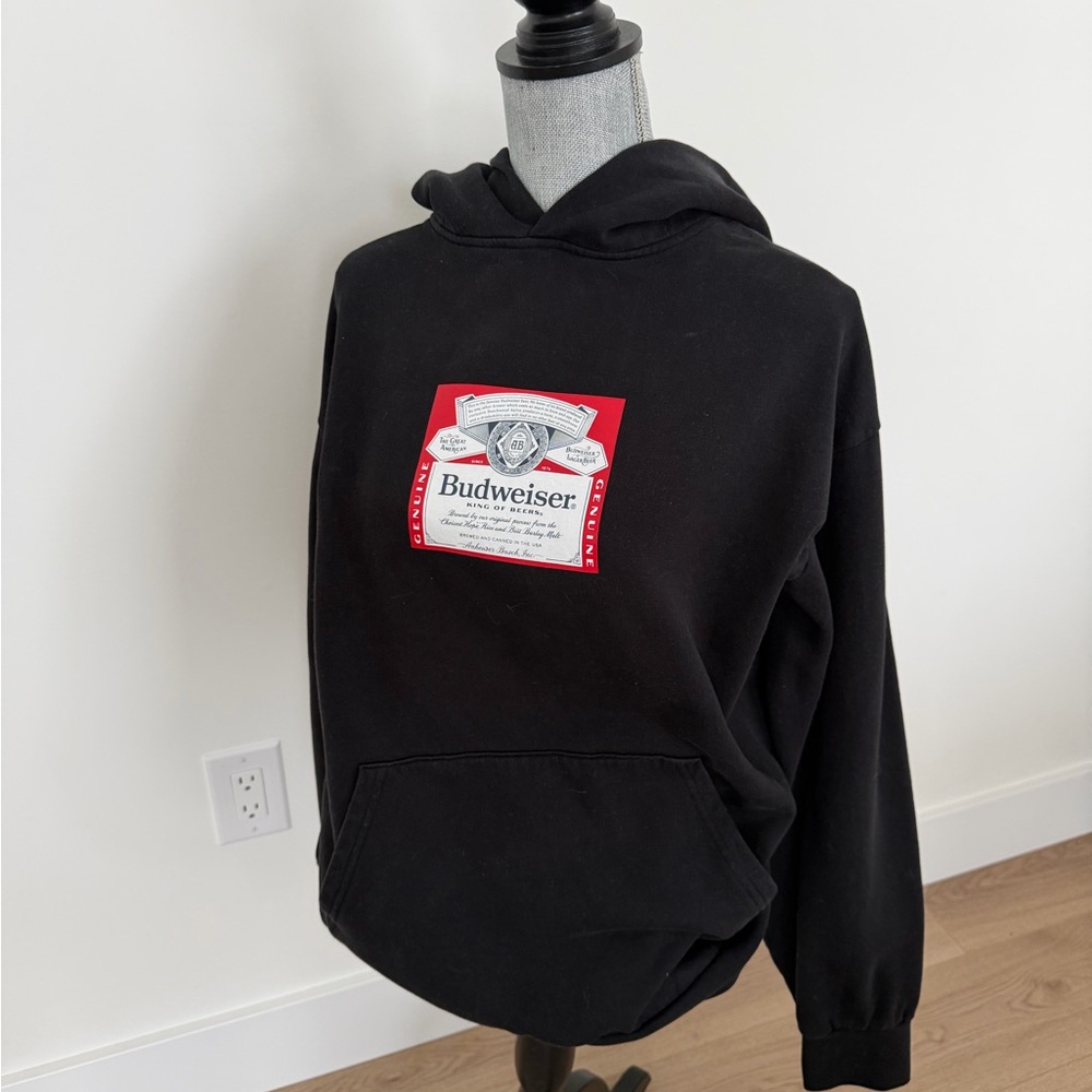 PacSun Black Budweiser Hoodie